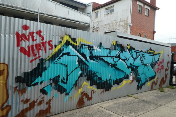 graffiti, St Kilda, Melbourne