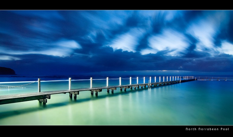 North Narrabeen Rock Pool Before Dawn