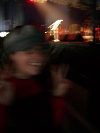 Waiting in the front row...