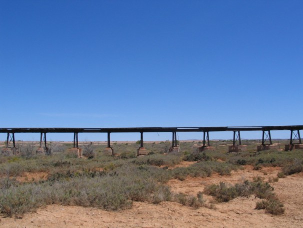 Old Ghan bridge