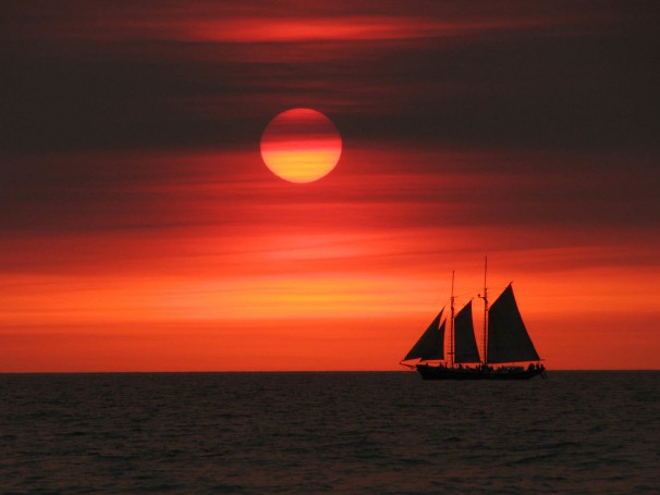 Smokey Sunset Cable Beach Broome