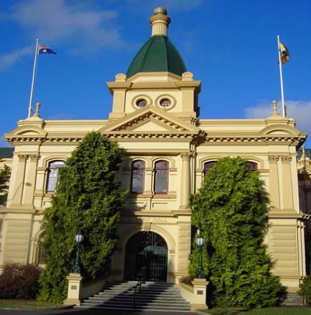 Launceston. Albert Hall built for the International Exhibition held in Launceston in 1891.