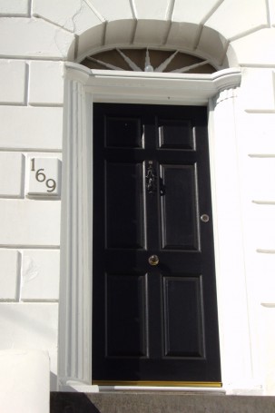 Launceston Tasmania. Georgian doorway.