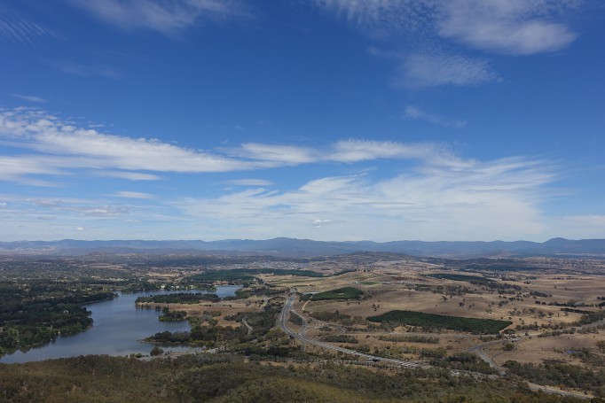 View from the Telstra Tower - Canberra (p1146084)