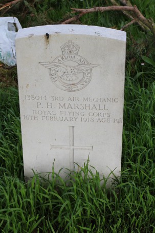 138014 3rd Air Mechanic P.H. Marshall