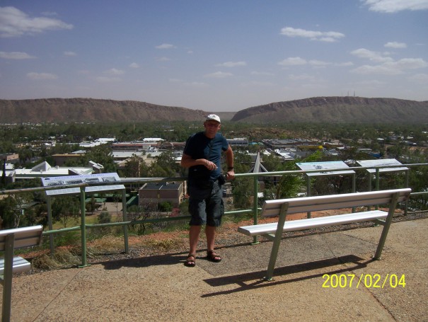 Bob on Anzac Hill