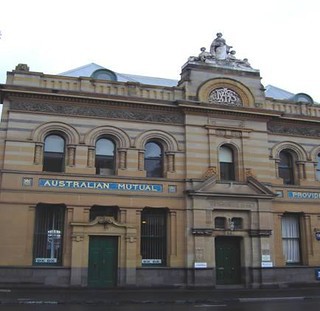Launceston. The former AMP building