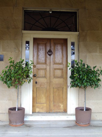Doorway. Tasmania. Launceston.