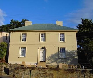 Launceston. Fine old Georgian style house.