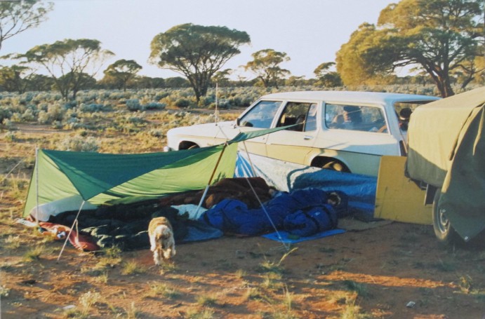 camp with the  #HJHolden1975  on the NW end of the Oodnadatta Track