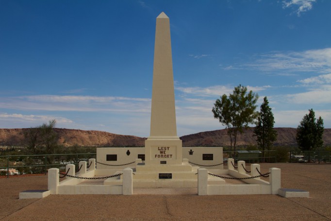 Lest We Forget - ANZAC Hill Alice Springs