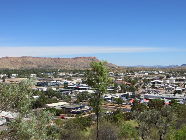 Alice Springs. View from Anzac Hill.  Australia