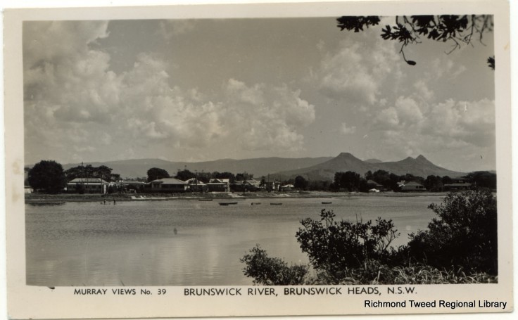 Brunswick River, Brunswick Heads c1948