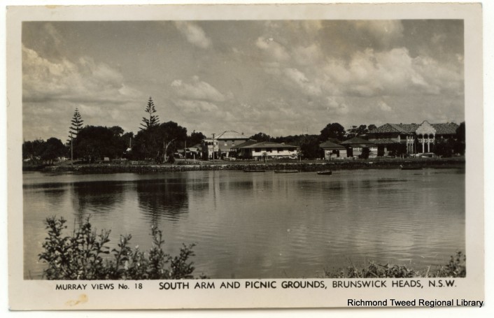 Brunswick Heads, South Arm and  Picnic Ground c1948