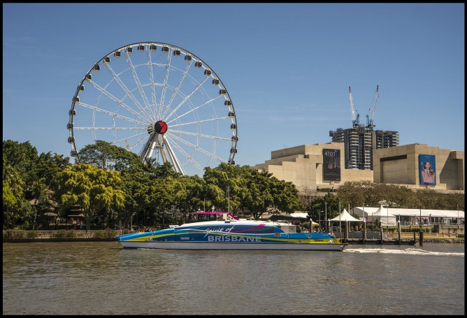 Channel 7 Wheel and City Cat Brisbane=