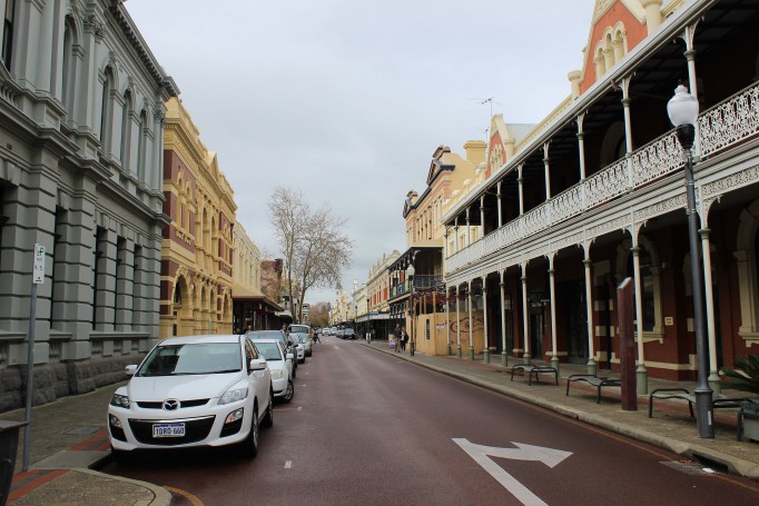 Street in Fremantle, Perth