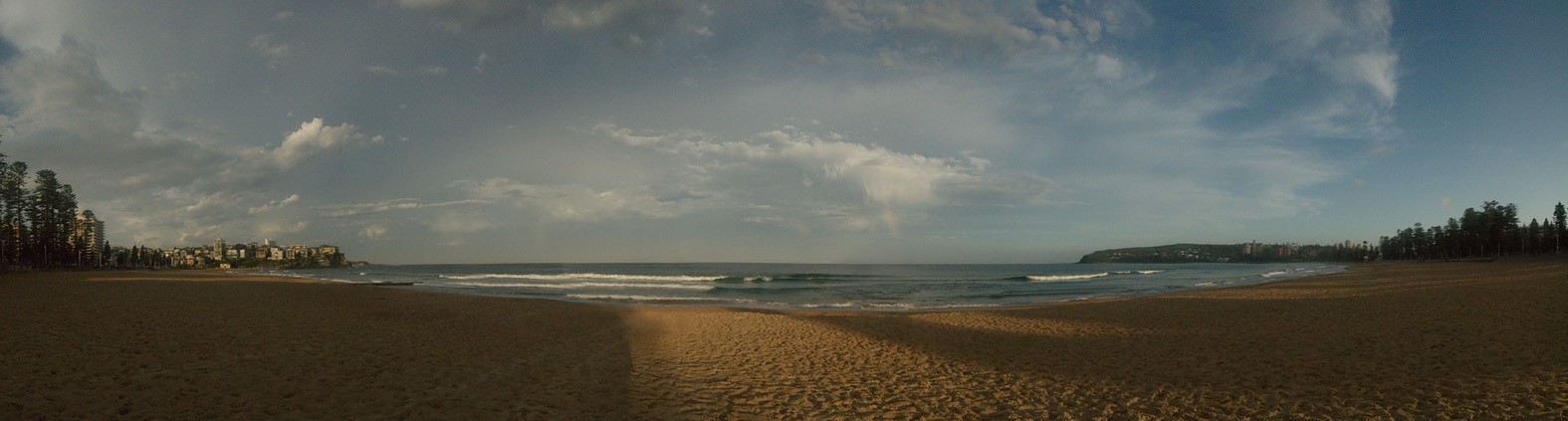 A Rainbow over Manly Beach