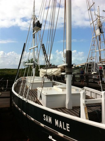 Sam Male pearl lugger, Broome