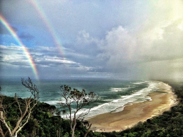 Tallow's beach Byron Bay Australia