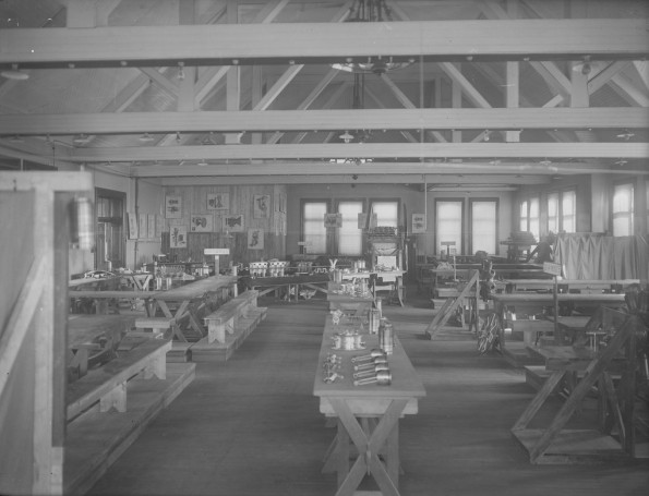 Royal Flying Corps mechanical workshop