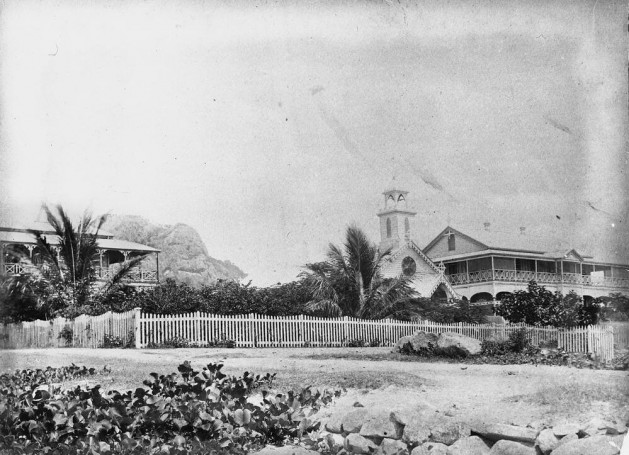 St. Josephs Church and Convent Townsville ca. 1888