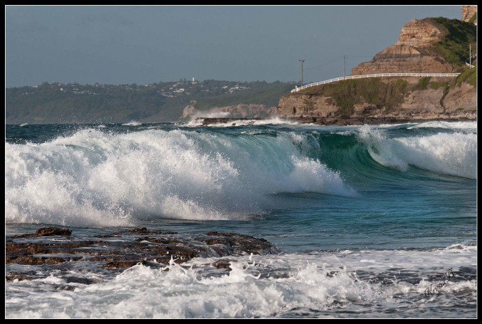 A coastal scene