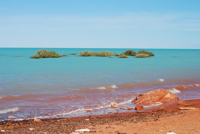 High tide Roebuck Bay