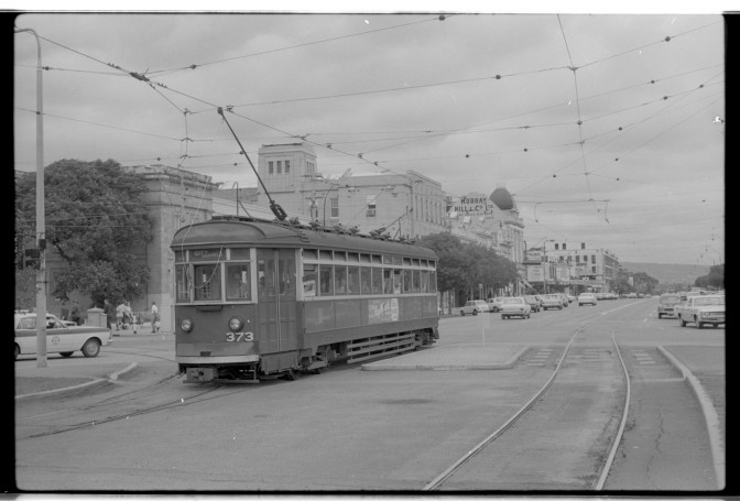 11.1966 Victoria Square - Adelaide - South Australia tram MTT H373 (mb-n241-04)