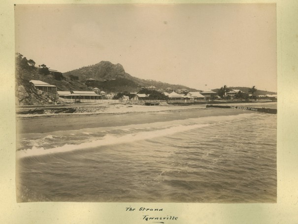 Surf beach, The Strand, Townsville, Queensland, ca. 1895