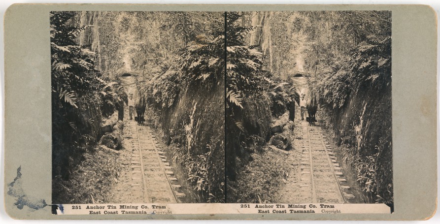 Anchor Tin Mining Company Tram East Coast Tasmania
