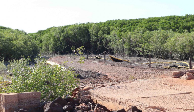 Demolition of Streeters' Jetty