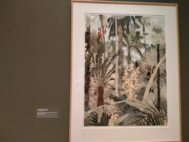 Cressida Campbell - Palm grove, Royal Botanic Gardens