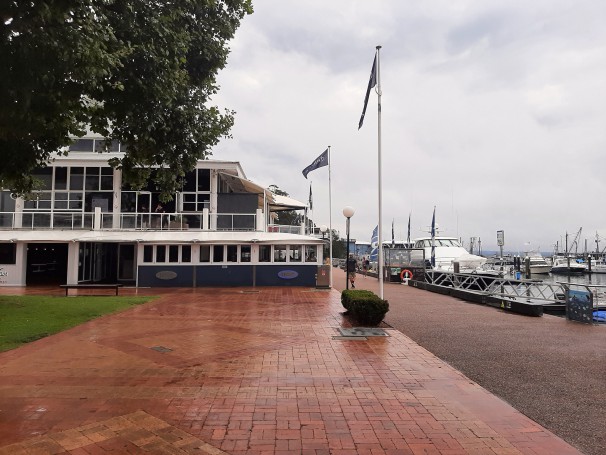 Nelson Bay. The marina with yachts. NSW
