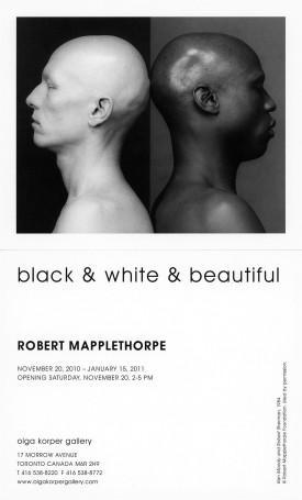 0309 • Robert Mapplethorpe (4 November 1946 – 9 March 1989). Black & White & Beautiful