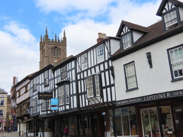 St Laurence's Church, Wildwood to E.J. Poyner - Broad Street, Ludlow