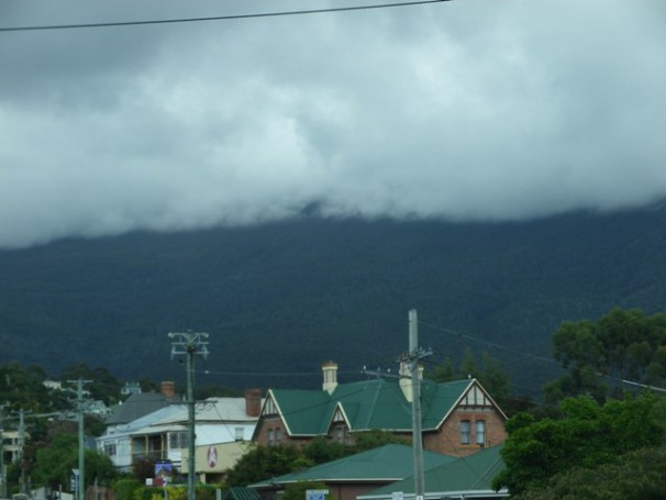 Cloudy Mount Wellington