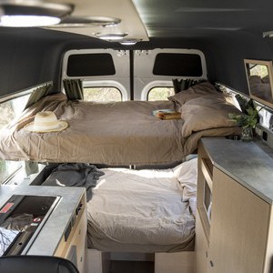 Apollo Endeavour AU Double Beds and Kitchen Apollo Endeavour AU Double Beds and Kitchen