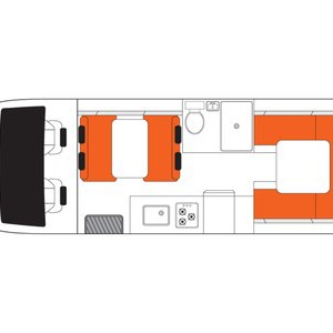 Apollo Euro Camper AU Day Layout