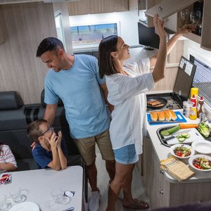 Apollo Euro Deluxe AU Family Preparing Meal