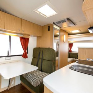 Apollo Euro Star Motorhome – 4 Berth – table