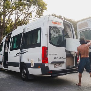 Apollo Euro Tourer AU Rear Doors Campsite