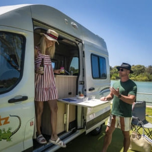 Britz HiTop Campervan – 2 Berth Dinette Britz HiTop Campervan – 2 Berth Dinette