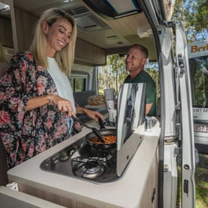 Britz HiTop Campervan – 2 Berth Kitchen Britz HiTop Campervan – 2 Berth Kitchen