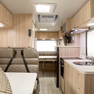 Cheapa Motorhome – 4 Berth Interior Dinette