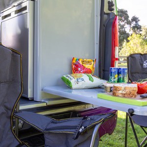 Jucy Chilld Sunseeker 4 Berth AU Exterior Camping Table Chairs