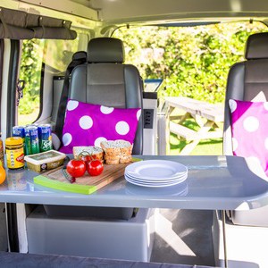 Jucy Chilld Sunseeker 4 Berth AU Interior Dinette Table Seats 4