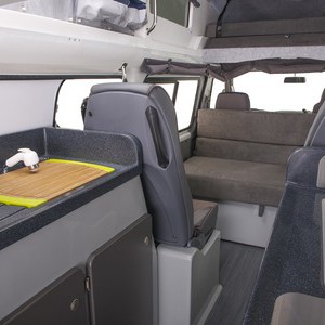 Jucy Chilld Sunseeker 4 Berth AU Interior Kitchen Sink Counter 2