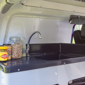 Jucy Chilld Sunseeker 4 Berth AU Interior Kitchen Sink Counter