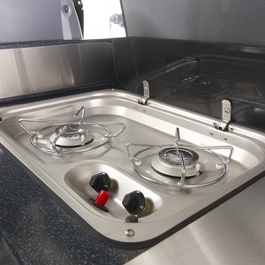 Jucy Chilld Sunseeker 4 Berth AU Interior Kitchen Stovetop Sink 2