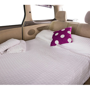 Jucy Crib Campervan – 2 Berth – driver area – bed